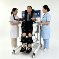 Exosquelette robotique pour l'entraînement à la marche |   Robot de marche pour membres inférieurs |   Dispositif de Neuroreadaptation |   Modes actif et passif