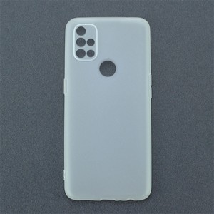 Fabricante al por mayor mate TPU casos suave esmerilado contraportada funda de silicona para teléfono móvil para <span class=keywords><strong>Oneplus</strong></span> <span class=keywords><strong>Nord</strong></span> <span class=keywords><strong>N10</strong></span> 5G negro - Product Image 4