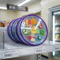 Vehicle Construction Shape Juice Gummy Candy 100g Round Tub Cartoon Fruity Bulk Wholesale Snack Private Label