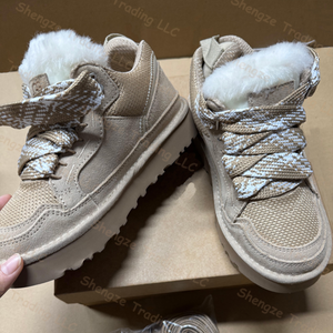 Botas de Nieve de Alta Calidad para Hombre, Zapatos Casuales para Mujer, Botas de Nieve con Plataforma de Invierno, Diseño Clásico de Marca, Botas de Cuero con Peluche - Product Image 3