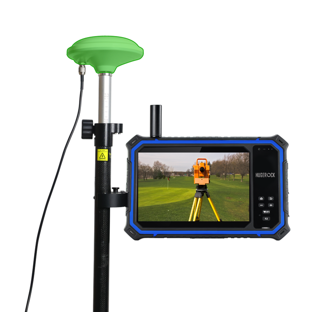 HUGEROCK G80N factory Ip67 Waterproof Resolution Gnss High Precision Android Gms Handheld Device Gps Rtk Receiver Tablet