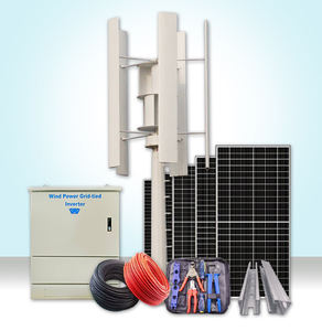 5KW-50KW Ahorro de espacio Sistema de turbina eólica vertical Bajo mantenimiento VAWT - Product Image 2