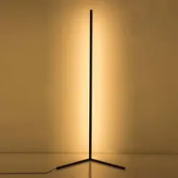 Lampada da terra ad angolo a LED moderna in alluminio minimalista all'ingrosso in fabbrica per la decorazione domestica