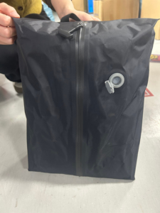 Sac à dos de voyage en nylon tendance avec système de compression sous vide, sac à bagages extensible, <span class=keywords><strong>port</strong></span> de charge USB pour les vacances et les voyages d'affaires - Product Image 2