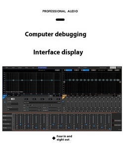 Prosesor Audio Seri Mendukung Pengalihan Sinyal Analog Multi-saluran Prosesor Audio Digital DSP Berkinerja Tinggi - Product Image 6