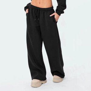 Pantaloni Sportivi da Donna Personalizzati con Ricamo, Vita Media, Gamba Larga, Multicolore, Vestibilità Comoda, Tasche Laterali, Casual e Confortevoli - Product Image 6