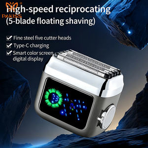 Rasoir multifonctionnel PAKISS 6-en-1 - Rasoir électrique avec fil de tungstène, miroir et lampe torche LED - Indispensable pour les voyages pour hommes - Product Image 6