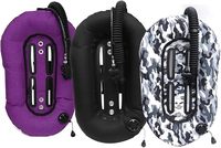 Aile de plongée technique 16 lbs, BCD, vessie en TPU 420D, coque extérieure en Cordura 1050D avec valve K et tuyau LP