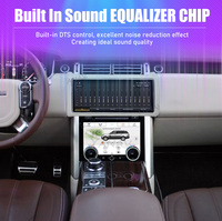 YANAV 8+128GB Écran tactile 12,3 pouces CarPlay sans fil intégré Android Auto Navigation GPS Commande au volant 1 an