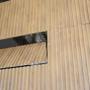 <span class=keywords><strong>Porte</strong></span> <span class=keywords><strong>de</strong></span> <span class=keywords><strong>garage</strong></span> industrielle pliante verticale automatique <span class=keywords><strong>de</strong></span> couleur marron Seeyesdoor pour la maison - Product Image 3