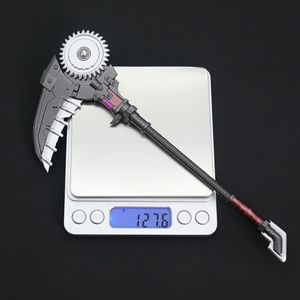 Épée de combat Metro Escape, lame cassée avec engrenage rotatif, modèle en alliage métallique, <span class=keywords><strong>arme</strong></span> légendaire pour le jeu Battle Royale - Product Image 4