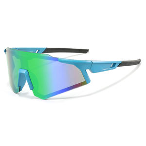 Logotipo personalizado Béisbol Correr A prueba de viento Unisex <span class=keywords><strong>Lentes</strong></span> De Sol PC OEM UV400 Bicicleta Ciclismo Gafas Deportes Gafas De Sol para al aire libre - Product Image 5