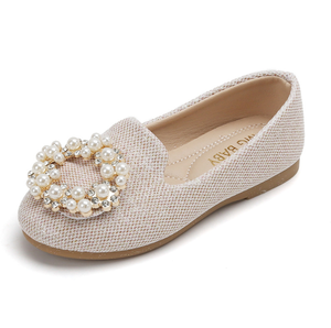 Nuevos Zapatos de Vestir para Niñas con Perlas y Flores, Estilo Princesa, para Primavera - Product Image 6