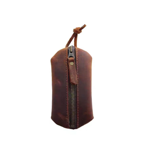 Vintage <span class=keywords><strong>Mad</strong></span> Horse Leder Schlüssel tasche Herren Top Layer Rindsleder Auto Key <span class=keywords><strong>Bag</strong></span> Damen Leder Geldbörse - Product Image 1