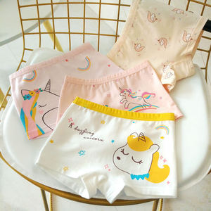 Celana Dalam Anak Perempuan Grosir Berkualitas Tinggi Motif Kartun Katun Boxer Anti-Bakteri Ramah Lingkungan Bernapas Empat Musim - Product Image 1