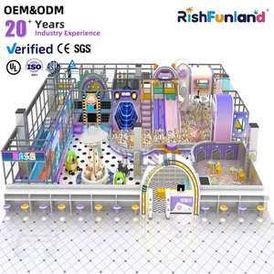 Rish - Área de Juegos Infantil de Gran Escala, Estructura de Juego, Diseño de Parque de Atracciones, Equipo de Juegos Interior Comercial para Centros Comerciales - Product Image 1