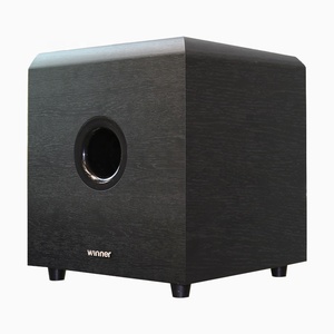 Meilleures ventes, caissons de basses en bois haut de gamme, couleur noire, super basses, fête cool, caisson de basses de 10 pouces, haut-parleur de caisson de basses DJ - Product Image 5