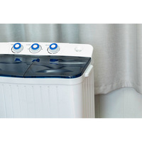Mini-lave-linge semi-automatique à double cuve pour la maison avec fonction d'essorage – Approvisionnement direct usine