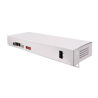 Convertidor Ethernet 4E1 TDM sobre IP Transmisión Ethernet Interfaz 4E1.