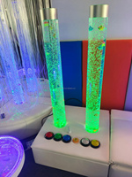 Nouveau tube à bulles d'eau intelligent et coloré, colonne à bulles d'eau, articles sensoriels, AUTISME ASD