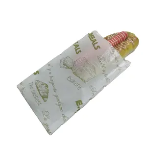 Bolsas de papel de vidrio autoadhesivas, sobres para galletas, repostería, embalaje de alimentos, venta al por mayor
