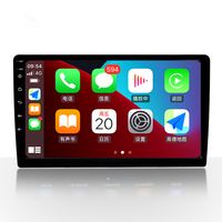 Autoradio universel Hengmao double DIN 9 pouces Android 2DIN avec lecteur DVD, CarPlay, Bluetooth, FM, écran tactile, lecteur vidéo pour voiture