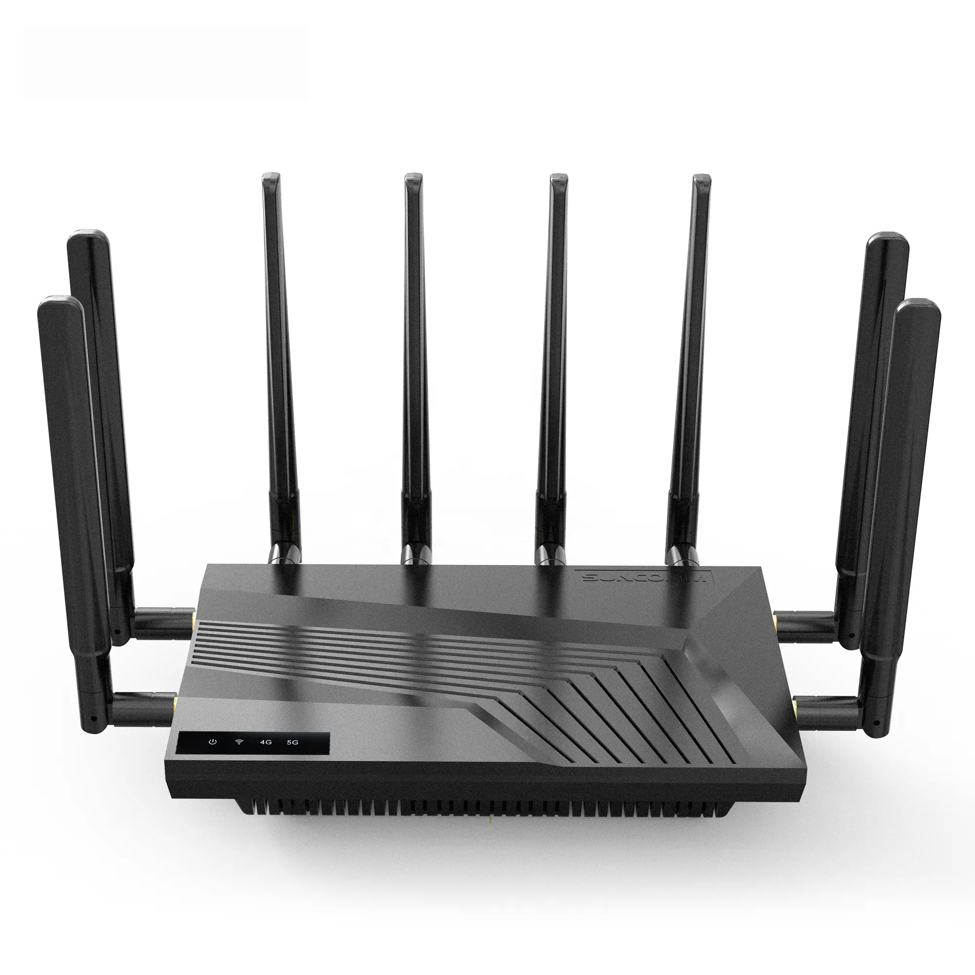 Router nirkabel pintar 5G & WiFi-6, Router CPE asli mendukung jaringan jala 2.4G & 5G Port antarmuka kecepatan tinggi