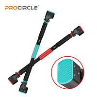 PB8106 Barre de porte professionnelle barre de traction avec poignées rembourrées Capacité maximale 440 lb