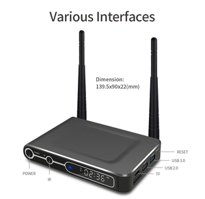 Reproductor de Señalización Digital YDH-S78 con Amlogic <span class=keywords><strong>S922X</strong></span>, Android 9.0, Quad Core, 4K, Gigabit LAN, USB 3.0, WiFi Dual, BT 4.2, RTC, Encendido/Apagado Automático, <span class=keywords><strong>TV</strong></span> <span class=keywords><strong>Box</strong></span> - Product Image 6