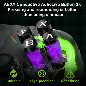 Bán Buôn Rung Cảm Biến Chuyển Động Không Dây Gamepad Phím Điều Khiển Trò Chơi Điều Khiển Cho Chuyển Đổi Pro/Lite/PC - Product Image 3