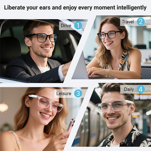 Gafas Inteligentes con Protección Anti Luz Azul y Traducción en Tiempo Real con Altavoces Integrados y Llamadas Manos Libres para Mujeres y Hombres - Product Image 5