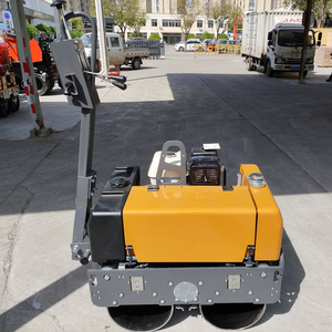 Compactadora de Asfalto de Doble Rodillo Vibratorio Pequeña de <span class=keywords><strong>0</strong></span>.8t, <span class=keywords><strong>0</strong></span>.6t, <span class=keywords><strong>0</strong></span>.5t para Renovación Rural y Construcción - Product Image 1