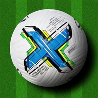 Ballon de football personnalisé en cuir PU taille 4-5 pour l'entraînement et les matchs, fabrication directe, ballon de football pour enfants