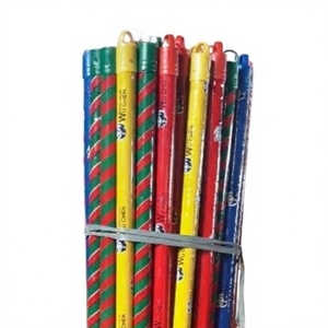 Vietnamese Natural Eucalyptus Wood Telescopic Broom Stick PVC-Coated Extendable Sweeper Eco-Friendly Waterproof Furniture Toilet - Product Image 1