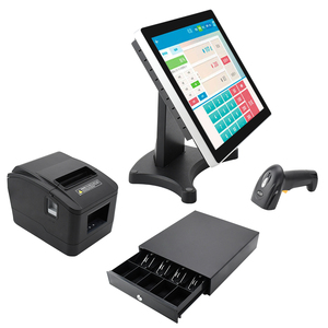 Nhà Máy Bán buôn 15 inch 10 điểm cảm ứng điện dung màn hình tất cả trong một nhà hàng tiền mặt đăng ký thanh toán máy - Product Image 1