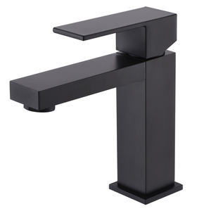 Quan Zhou Nero Lavandino del <span class=keywords><strong>Bagno</strong></span> 304 SUS Wasserhahn Cucina <span class=keywords><strong>Rubinetti</strong></span> Miscelatori <span class=keywords><strong>Rubinetti</strong></span> Rubinetto di Acqua Del Bacino Miscelatore - Product Image 1