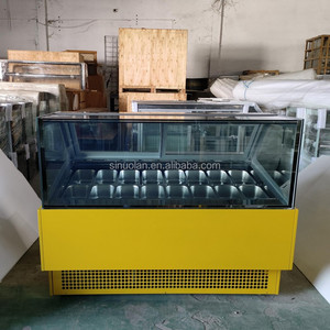 Congelatore Espositore Commerciale Monotemperatura a Raffreddamento ad Aria per Gelato e <span class=keywords><strong>Gelateria</strong></span> - Il Più Venduto - Product Image 4