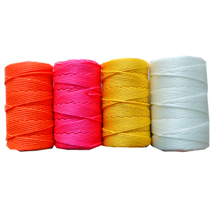 Bán buôn màu 1mm 2mm đan sợi Xe Polyester dây xoắn Polyester đa sợi xe - Product Image 1