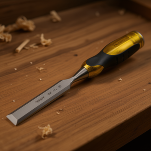 Ciseau à bois Stanley 22 mm en acier forgé, outil de sculpture de précision - Product Image 3