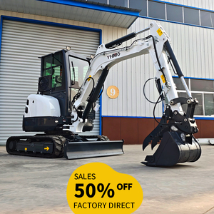 Mini-excavatrice 3,5 tonnes avec moteur EPA, livraison gratuite, mini-excavatrice agricole, mini-excavatrice sur chenilles 3 tonnes à vendre - Product Image 1