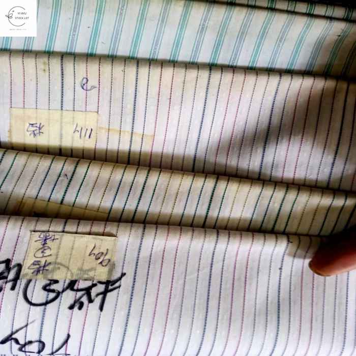 100% хлопчатобумажная ткань, хлопчатобумажный поплин, ярдовая окрашенная полосатая ткань, Складская ткань в Китае
