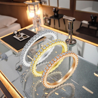 Oahlan Dames 925 Sterling Zilveren Trouwring 2Mm Verlovingsjuwelen Met Zirkoon Valentijnsdag