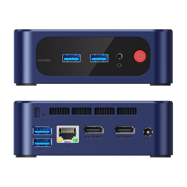 2026 New Educational N1 Mini PC Quad Core Intel N100 16GB DDR4 RAM + 256GB/512GB SSD RJ45 Windows 11