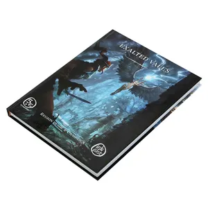 Print On Demand Custom Cheap Publishing Services Soft Cover Paperback Hardcover Board Kids Children Elf Fairy Book Printing