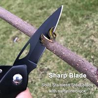Couteau de survie multifonctionnel pour le camping et les activités de plein air, mousqueton EDC, couteau de poche