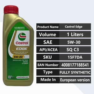 Garantía de Calidad Aceite de Motor Totalmente Sintético SQ 5W30 LL C3 Versión Europea 1 Litro 15F7DA 4008177188541 para Castrol <span class=keywords><strong>EDGE</strong></span> - Product Image 6