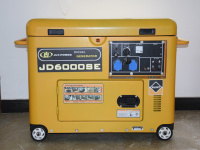 Générateur diesel JLT Power 4,5 kW-12 kVA monophasé super silencieux, démarrage automatique, ATS, démarrage à distance, modèle portable JD6000SE