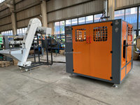 Machine de soufflage automatique à haute vitesse à 2 cavités pour bouteilles PET, composants FESTO (moteur/pompe) pour le soufflage de bouteilles d'eau potable