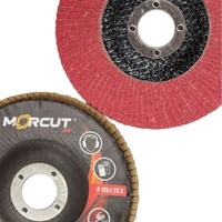 Vente chaude OEM 125 mm (5 pouces) 10 mm d'épaisseur Disque à lamelles abrasif en céramique de haute qualité pour le polissage des métaux