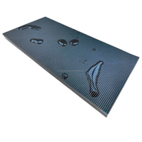 Module LED GOB P1.86 haute définition pour intérieur, écran d'affichage LED mural, panneaux de taille 320*160mm, mur vidéo pour centre commercial